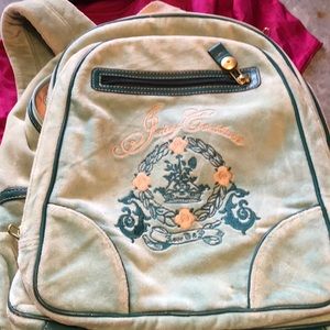Juicy couture turquoise back pack